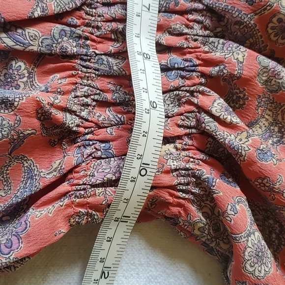 Paper Crane Sleeveless Paisley Spaghetti Strap Sz. M Top - Picture 9 of 11